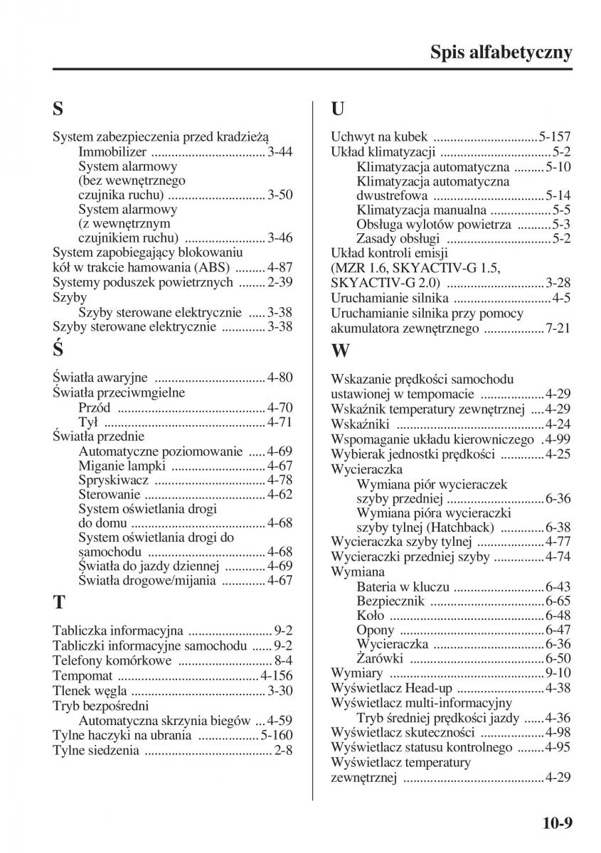 Mazda 3 III instrukcja obslugi / page 685