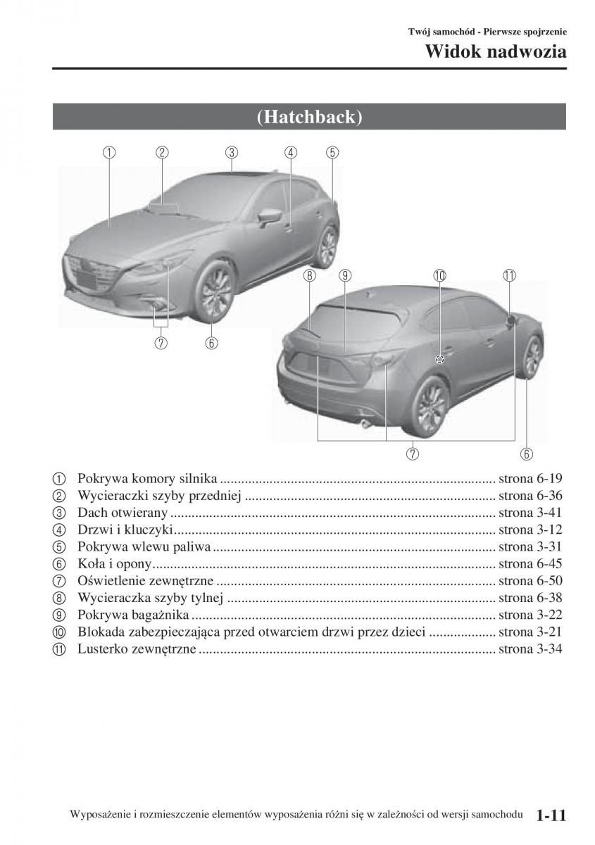 Mazda 3 III instrukcja obslugi / page 23
