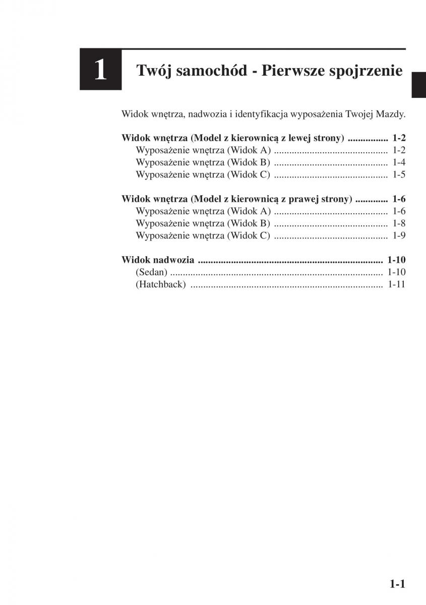 Mazda 3 III instrukcja obslugi page 13 pdf