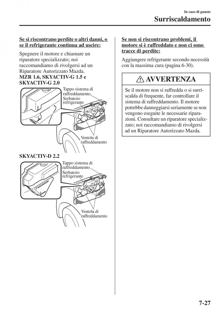 Mazda 3 III manuale del proprietario / page 603