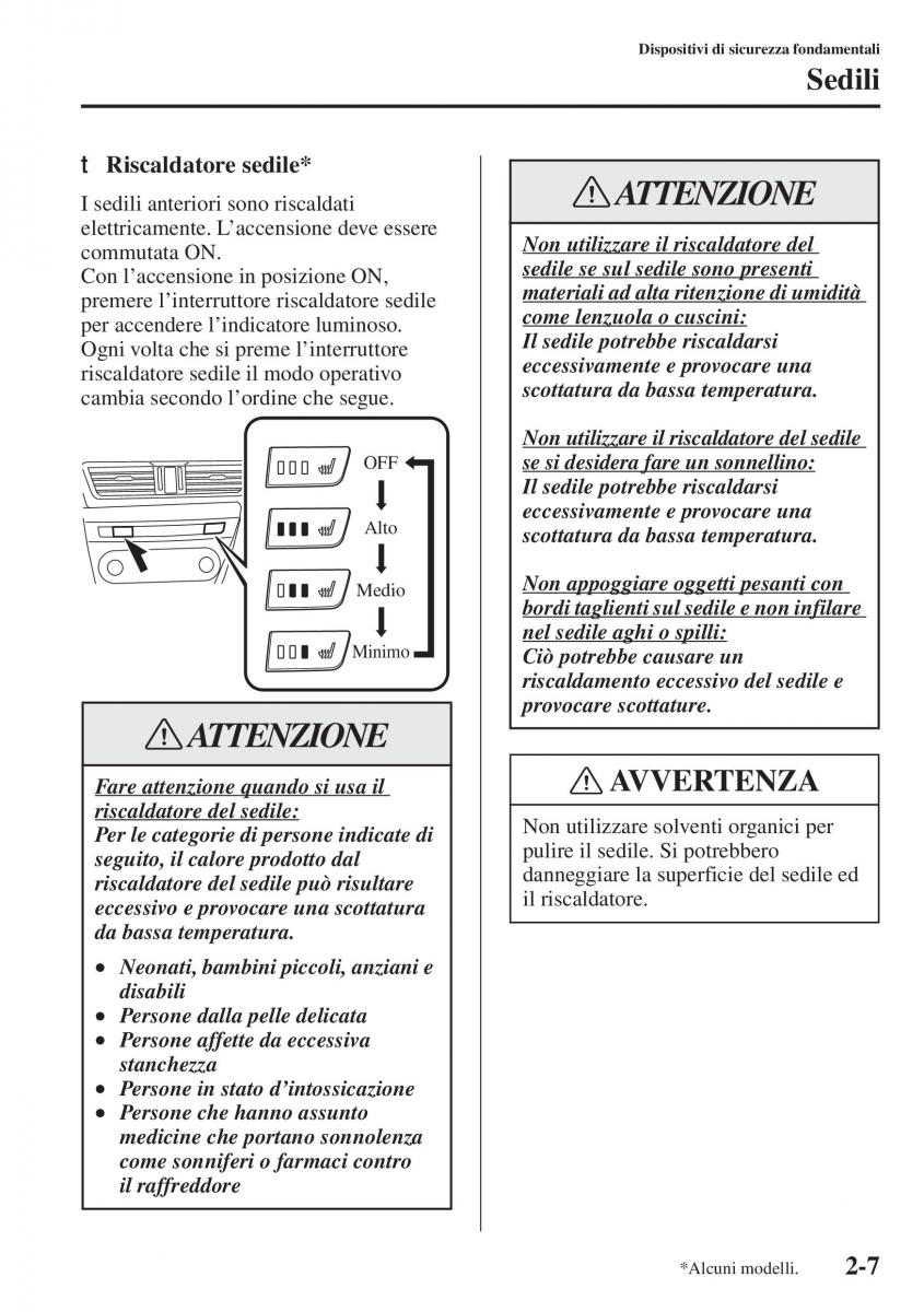 Mazda 3 III manuale del proprietario / page 31