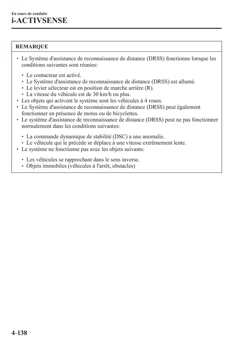 Mazda 3 III manuel du proprietaire / page 304