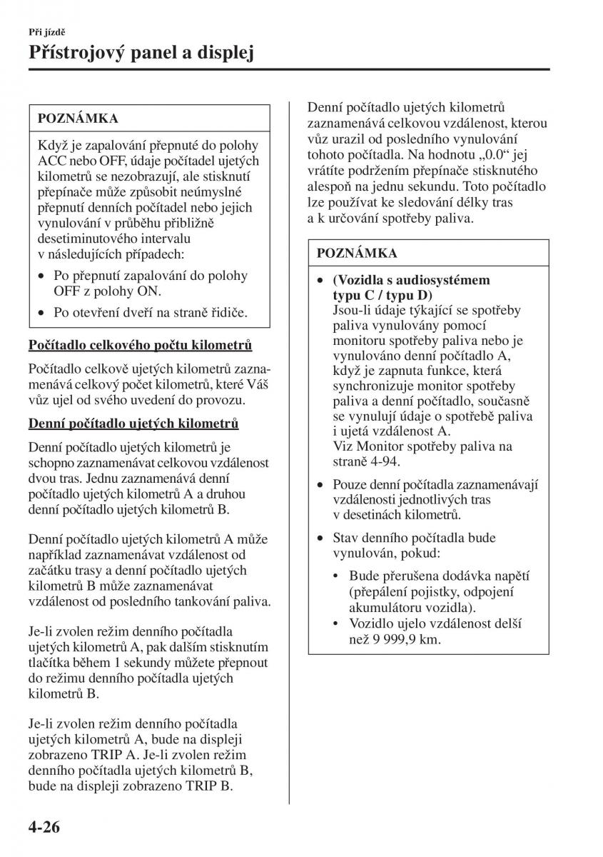 Mazda 3 III navod k obsludze / page 176