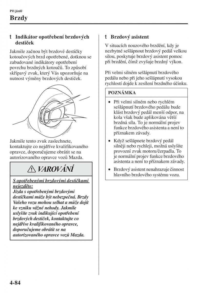 Mazda 3 III navod k obsludze / page 234