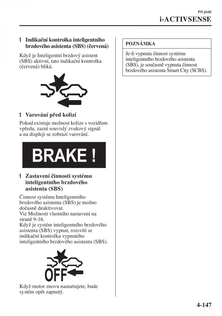 Mazda 3 III navod k obsludze / page 297
