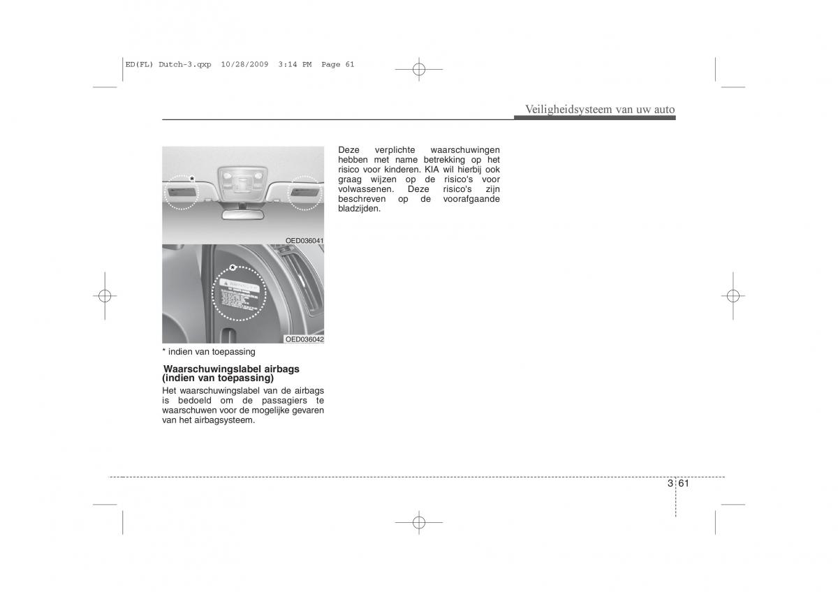 Kia Ceed I 1 handleiding / page 78