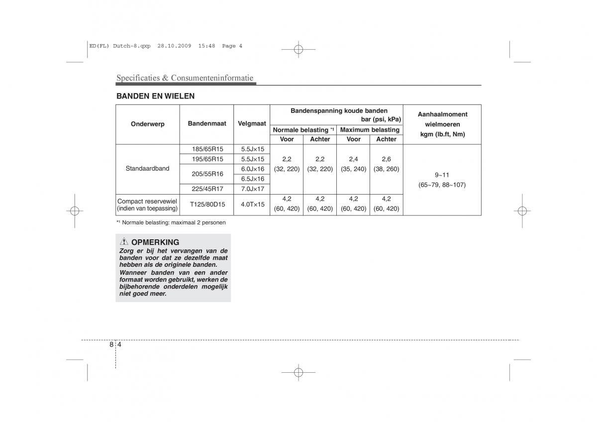 Kia Ceed I 1 handleiding / page 402