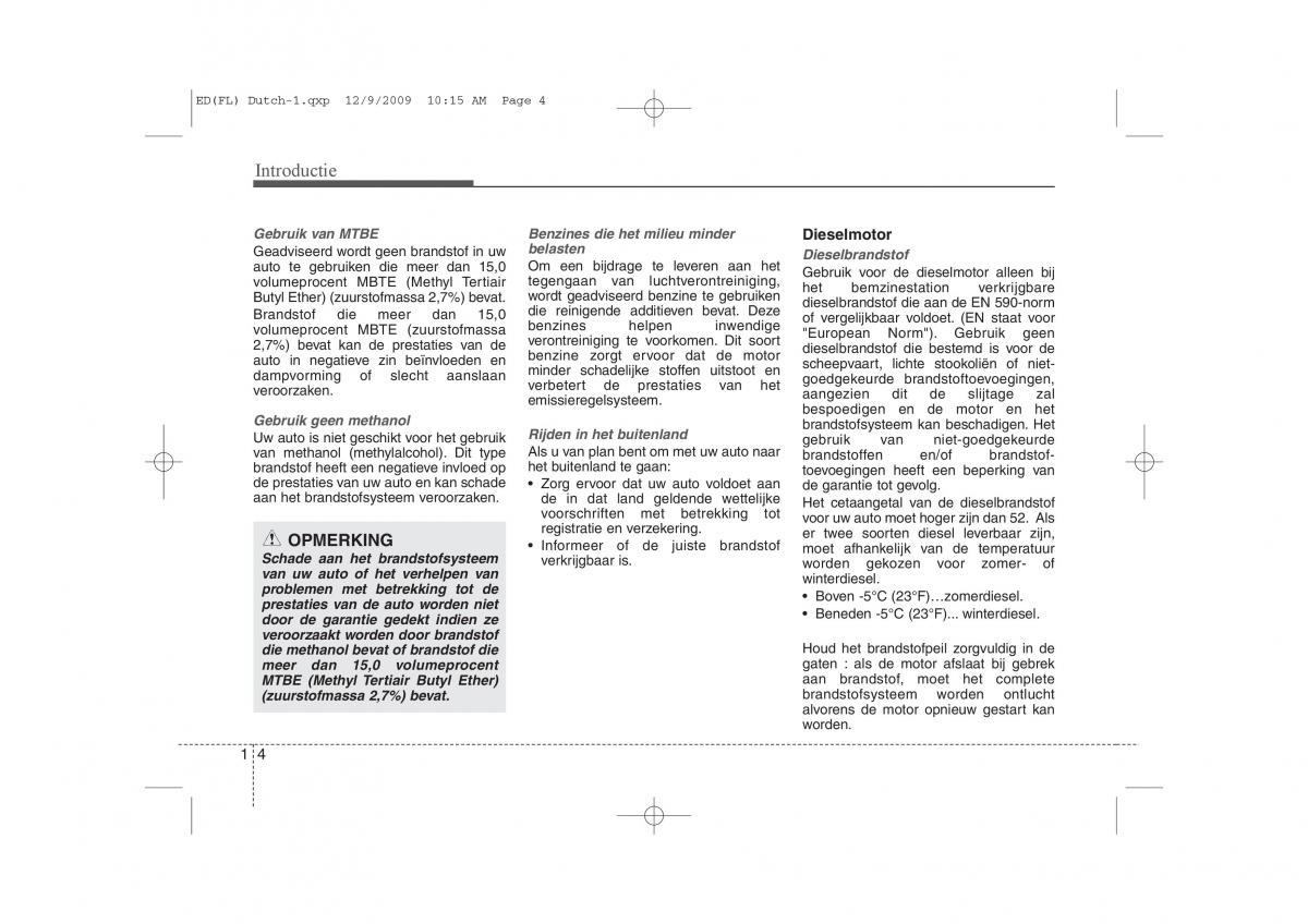 manual  Kia Ceed I 1 handleiding / page 11