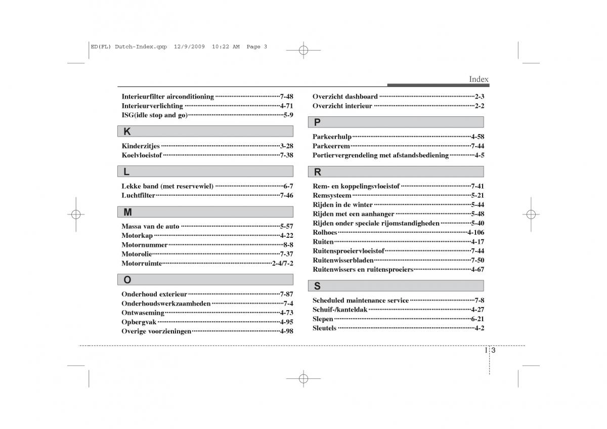 manual  Kia Ceed I 1 handleiding / page 3