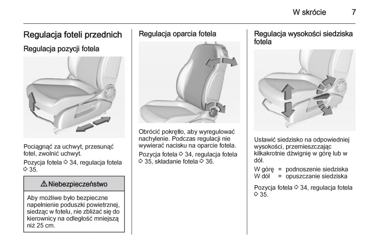 Opel Adam instrukcja obslugi / page 9
