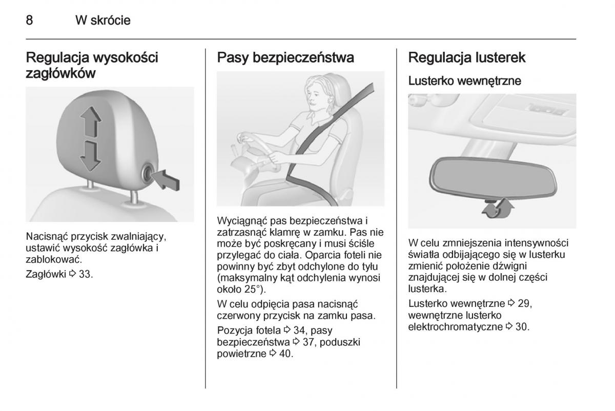 Opel Adam instrukcja obslugi / page 10