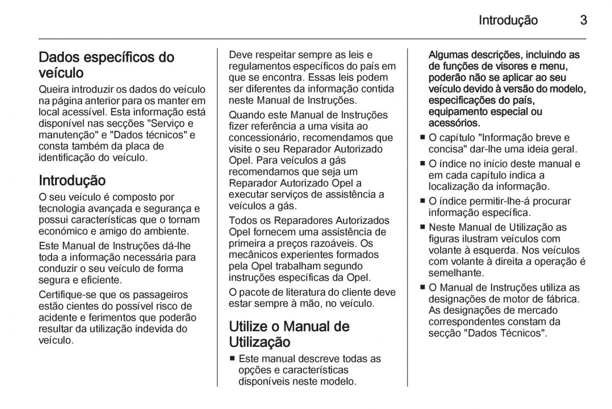 Opel Adam manual del propietario / page 5
