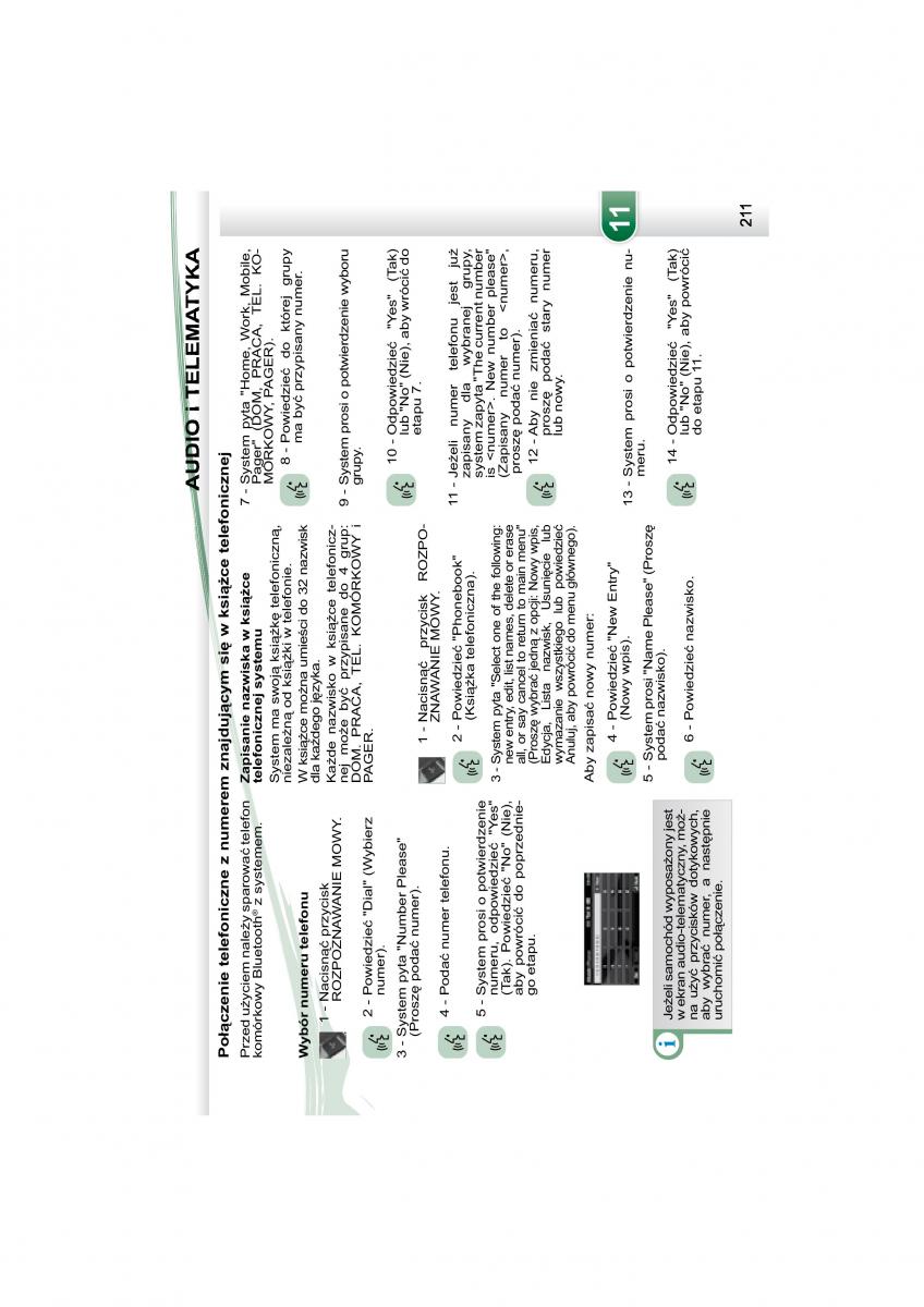 manual  Peugeot 4007 instrukcja / page 205