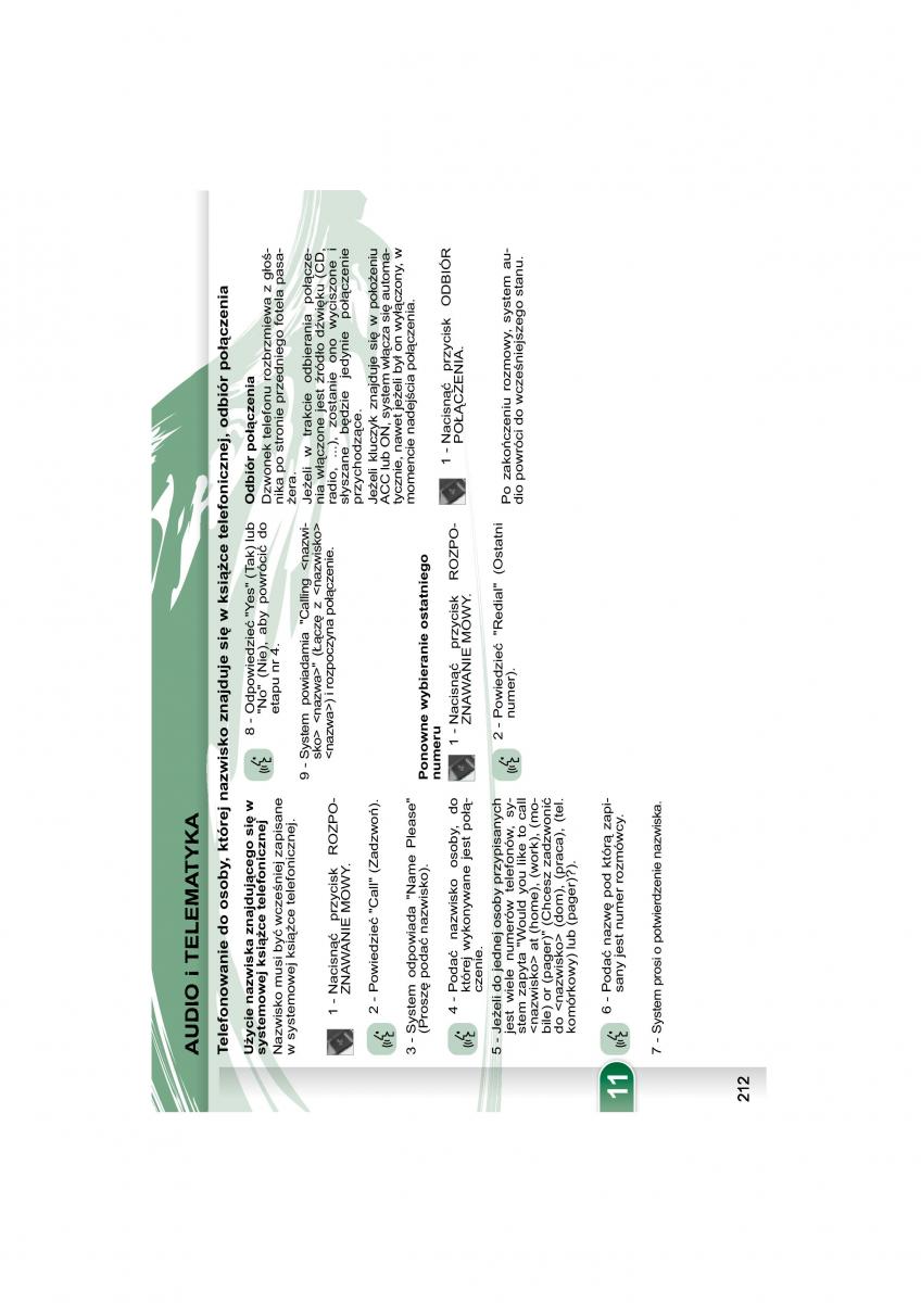 Peugeot 4007 instrukcja obslugi / page 206