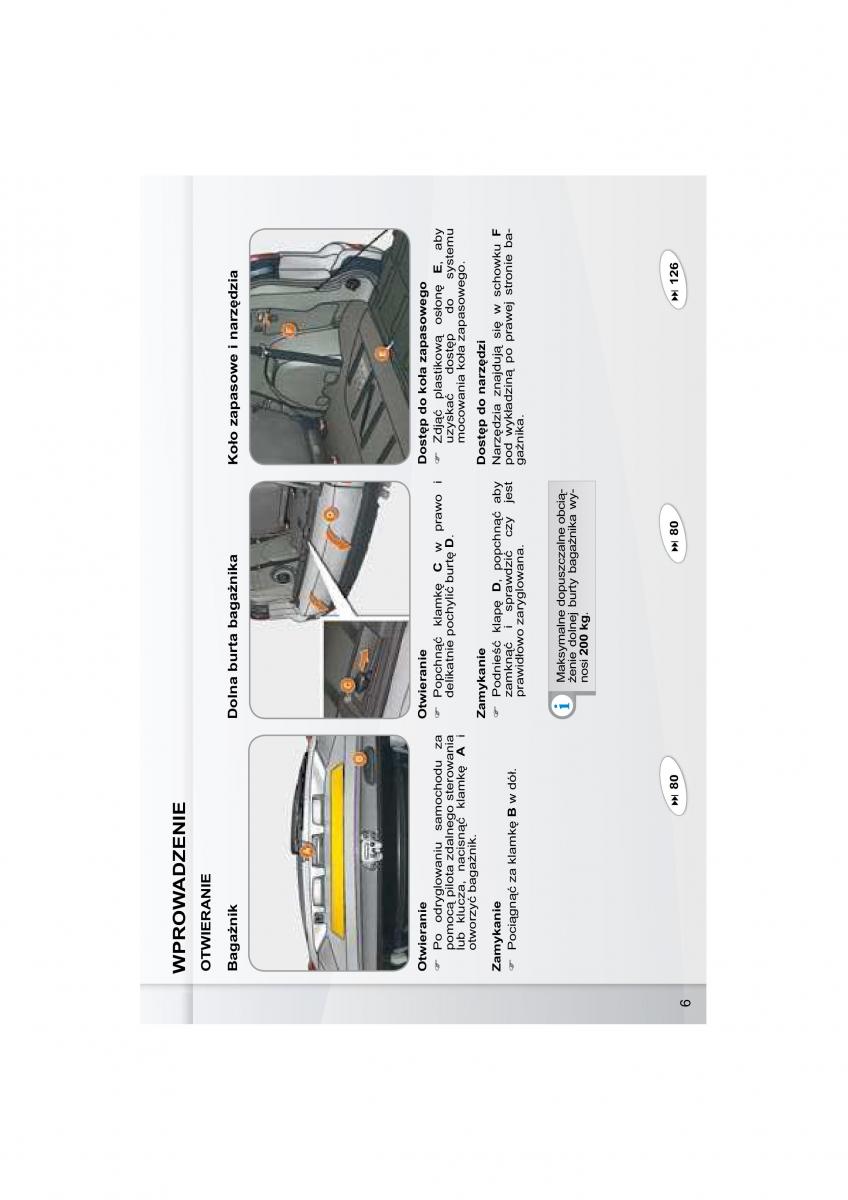 Peugeot 4007 instrukcja obslugi / page 3