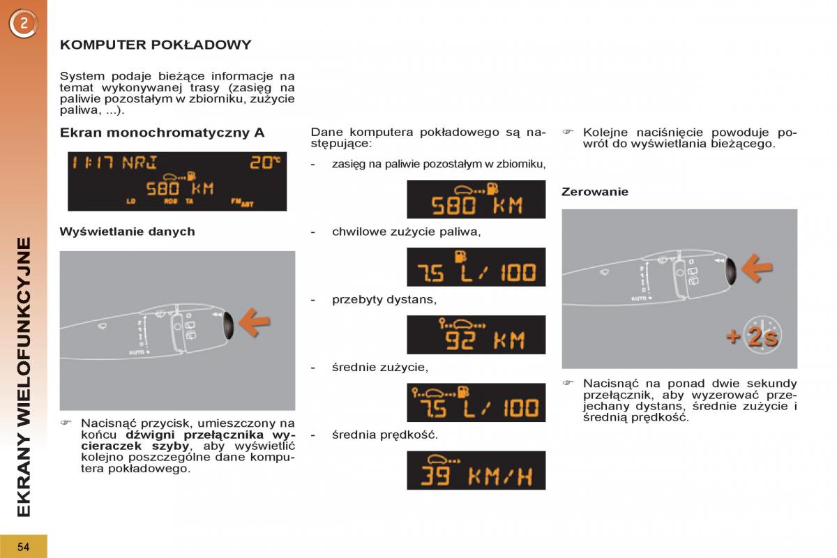 instrukcja obsługi Peugeot 5008 Peugeot 5008 instrukcja obslugi / page 56