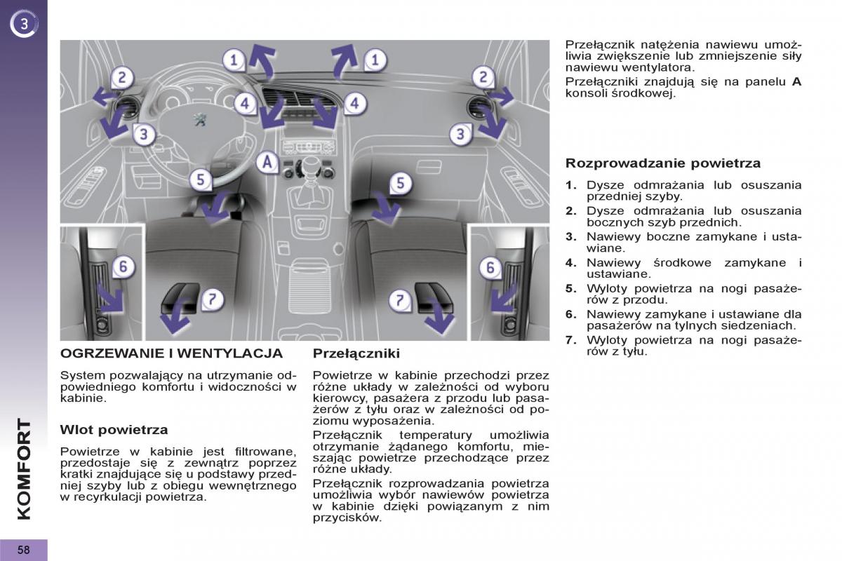 instrukcja obsługi Peugeot 5008 Peugeot 5008 instrukcja obslugi / page 60