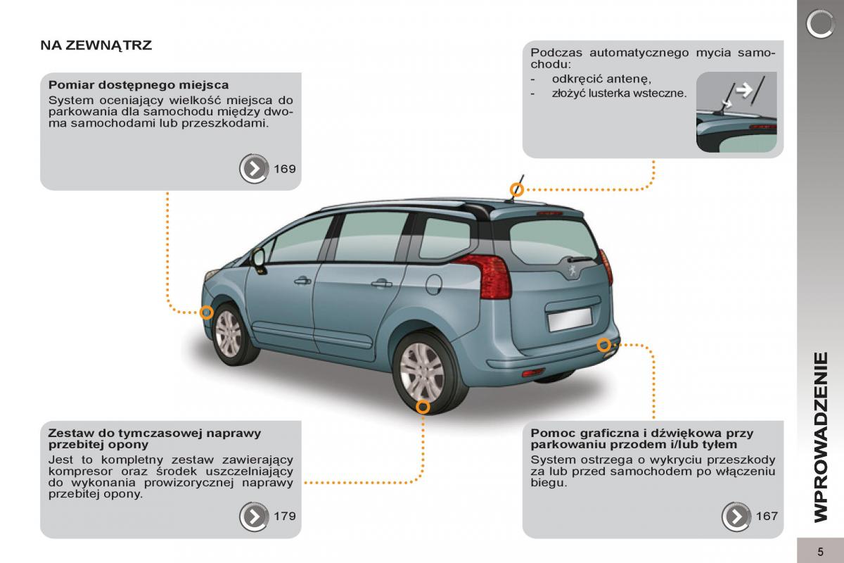  Peugeot 5008 Peugeot 5008 instrukcja obslugi / page 7