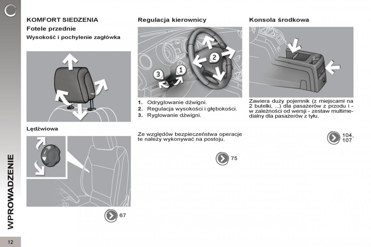 Peugeot 5008 instrukcja obslugi / page 14