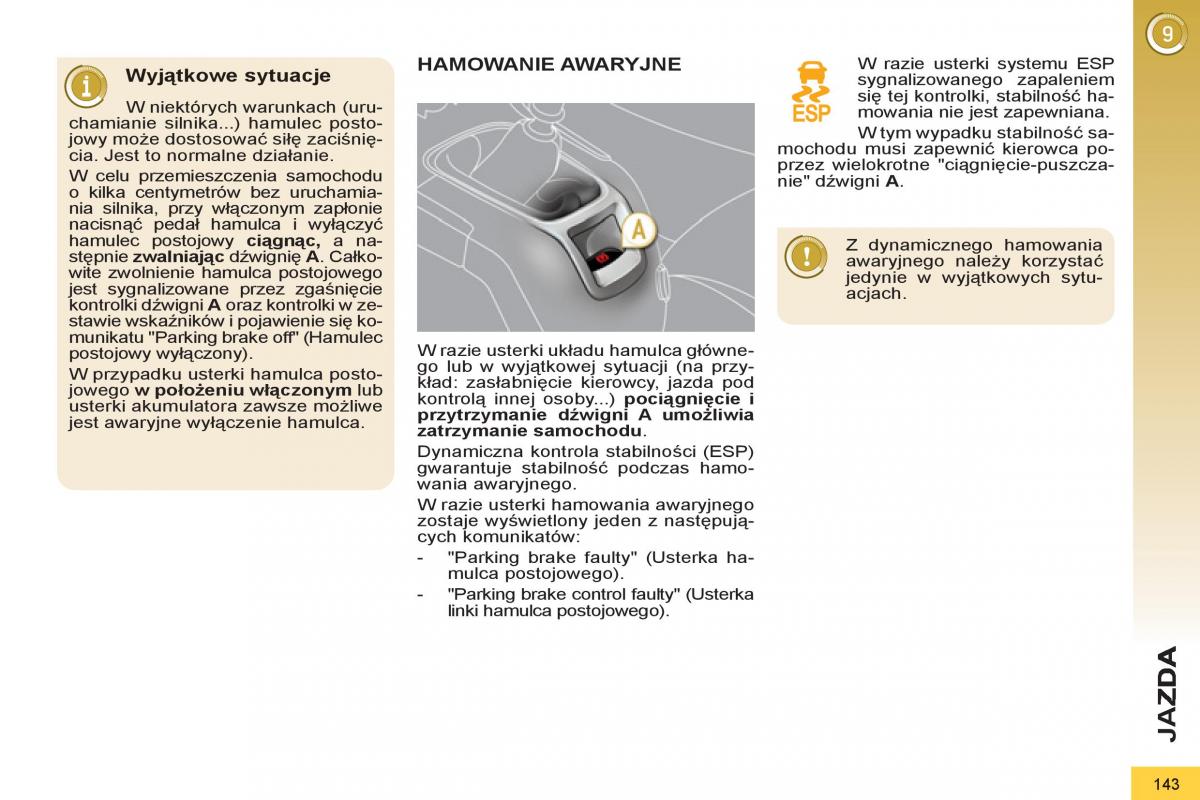  Peugeot 5008 Peugeot 5008 instrukcja obslugi / page 145