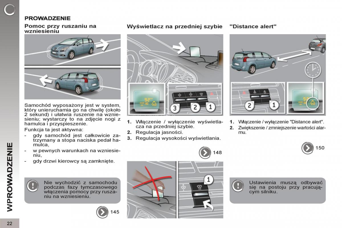 instrukcja obsługi Peugeot 5008 Peugeot 5008 instrukcja obslugi / page 24