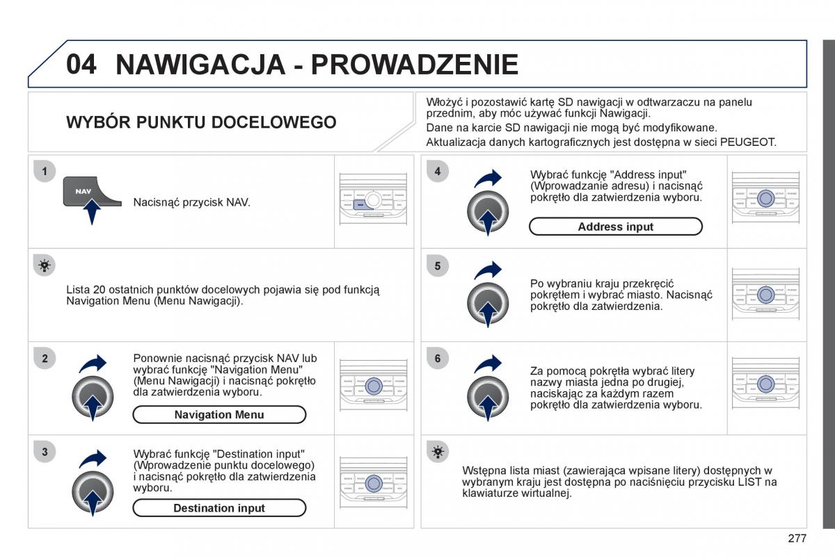 manual Peugeot 5008 Peugeot 5008 instrukcja obslugi / page 279