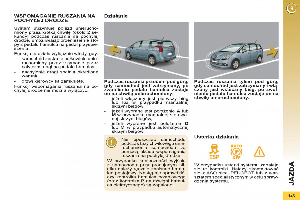 Peugeot 5008 Peugeot 5008 instrukcja obslugi page 147 pdf
