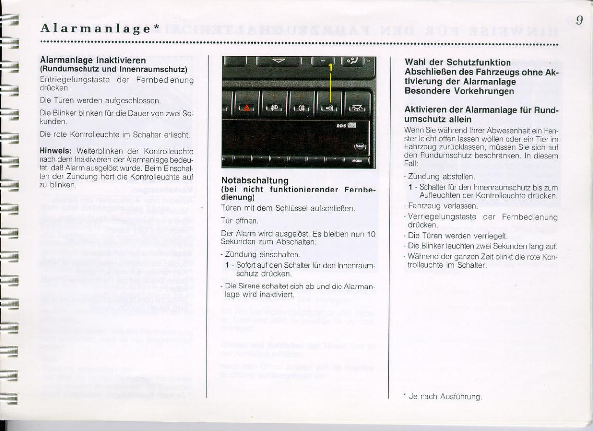 Peugeot 605 instrukcja obslugi / page 11