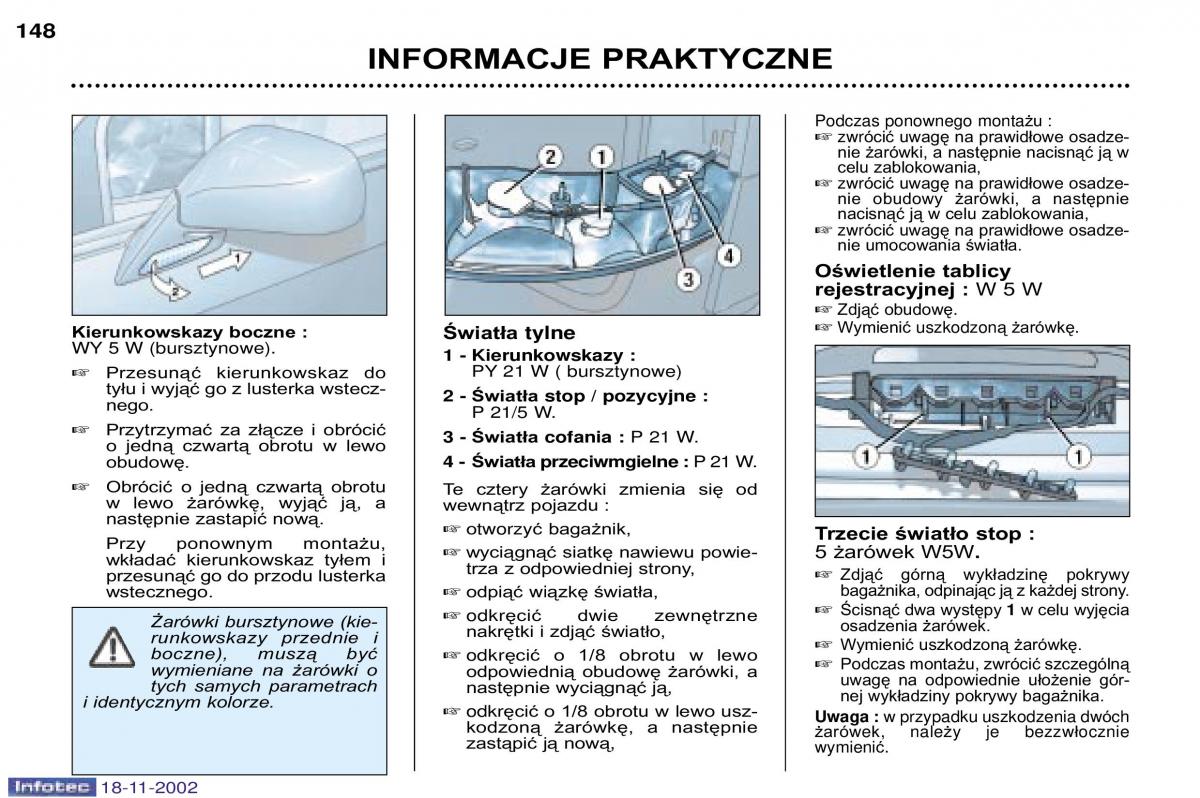 Peugeot 807 Peugeot 807 instrukcja obslugi page 152 pdf