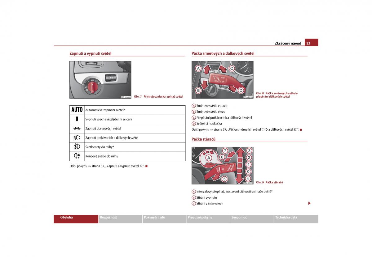 Skoda Yeti navod k obsludze / page 14