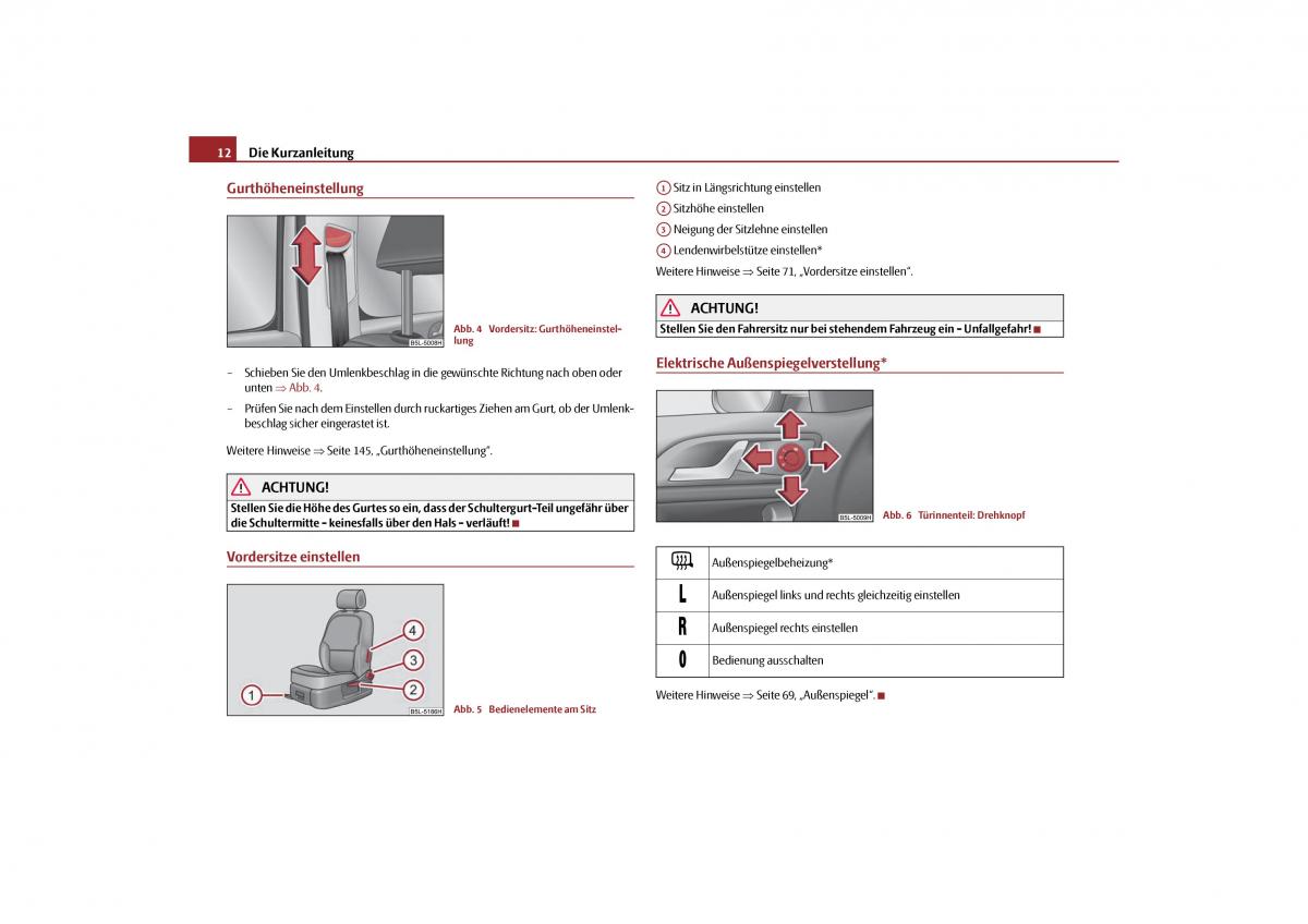 Skoda Yeti Handbuch / page 13