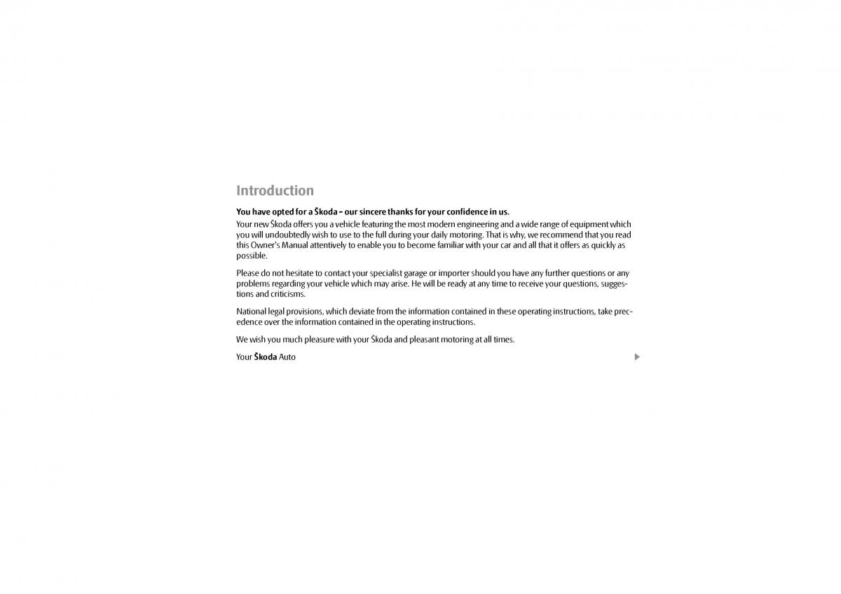Skoda Yeti owners manual / page 2