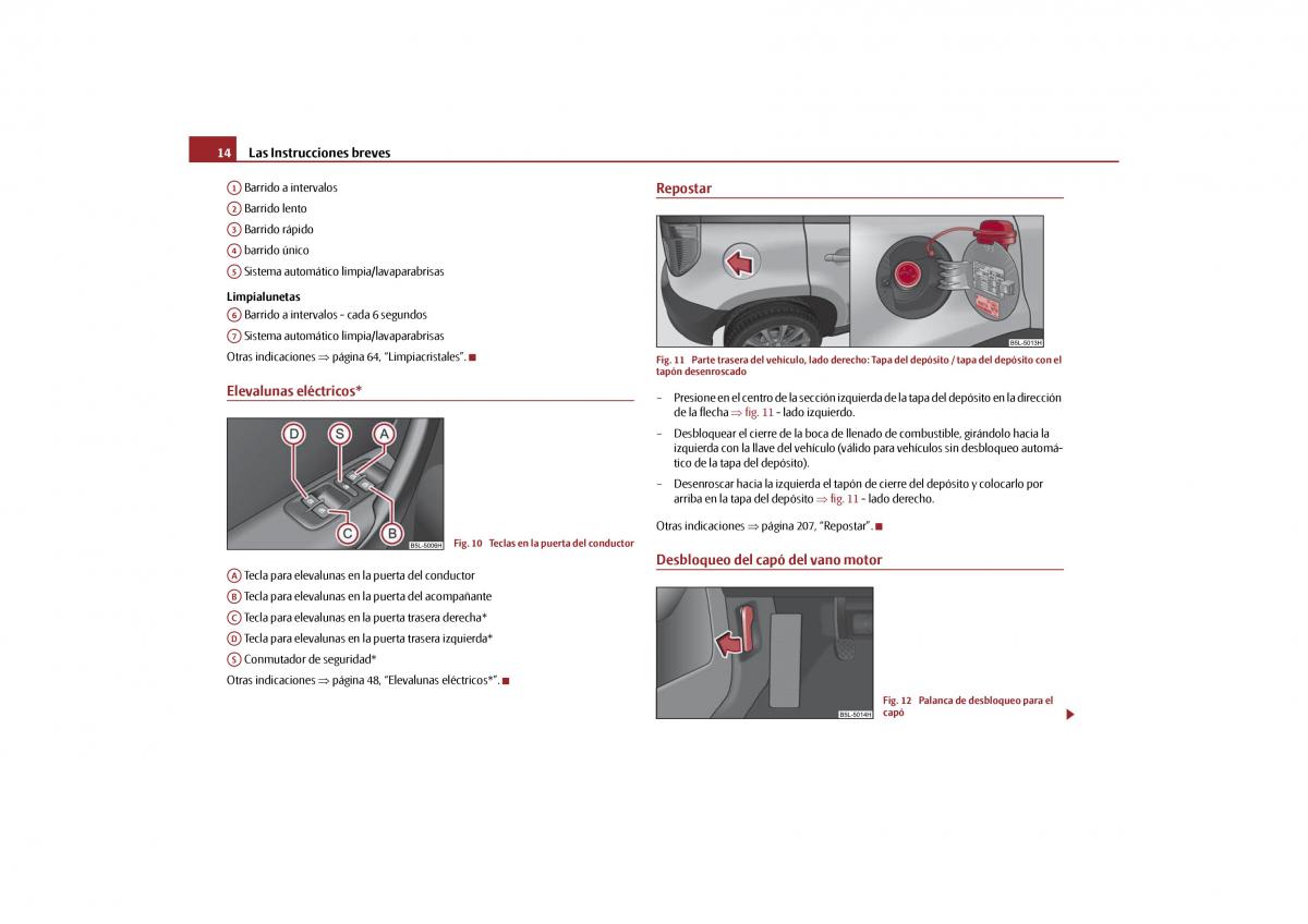 Skoda Yeti manual del propietario / page 15