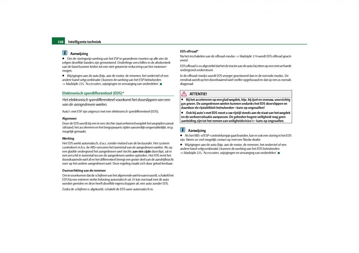 Skoda Yeti handleiding / page 169