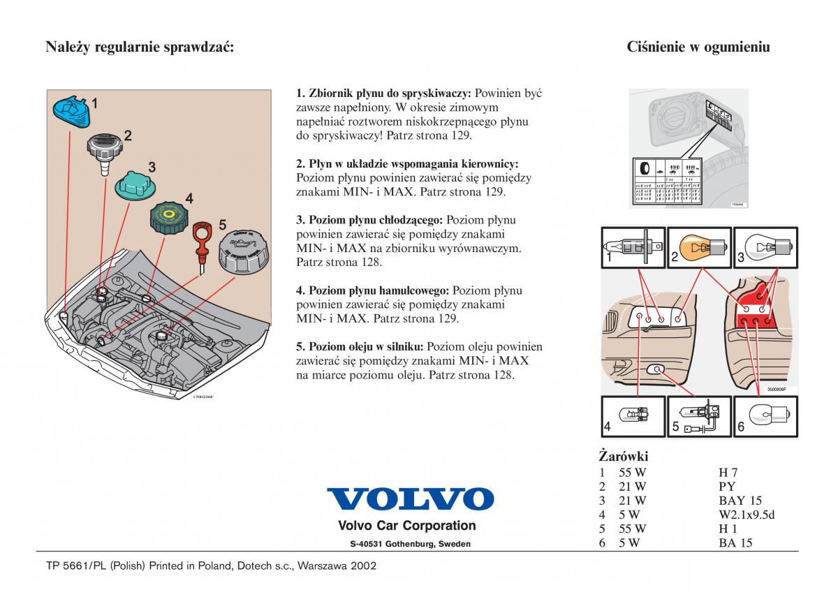 Volvo S80 I 1 instrukcja obslugi / page 196