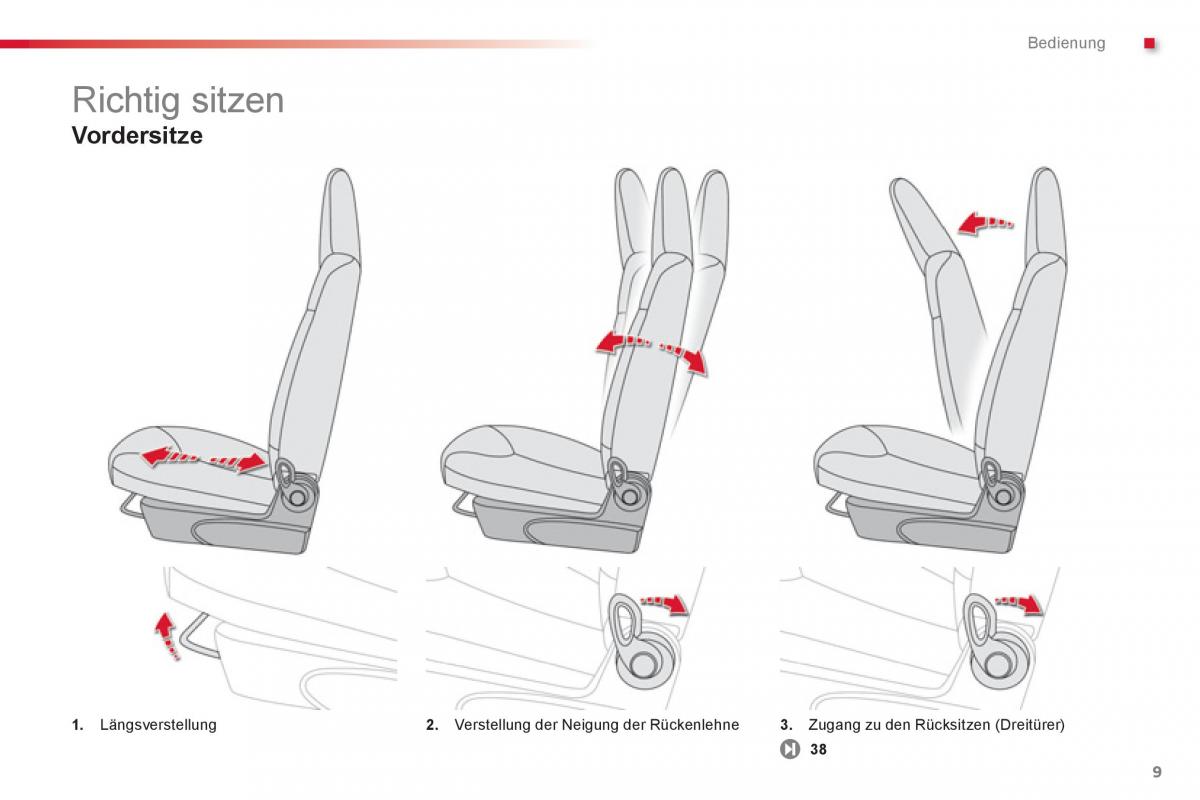 Citroen C1 I 1 Handbuch / page 11