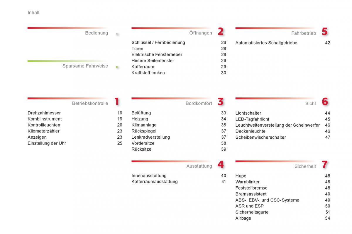 Citroen C1 I 1 Handbuch / page 4