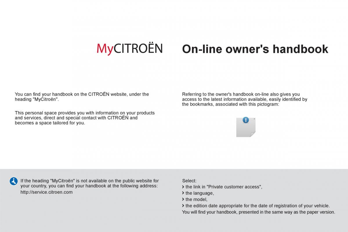 Citroen C1 I 1 owners manual / page 2