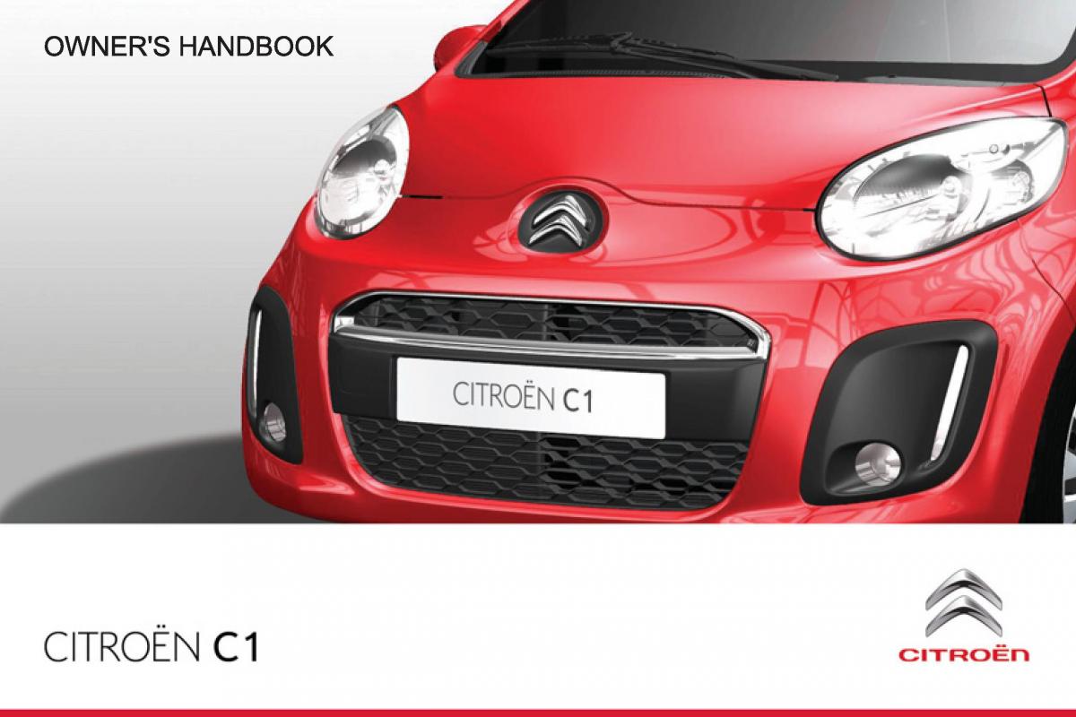 Citroen C1 I 1 owners manual / page 1
