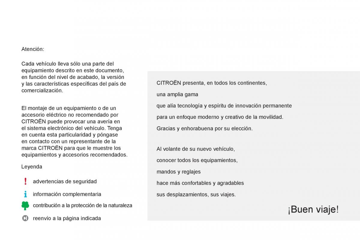 Citroen C1 I 1 manual del propietario / page 3