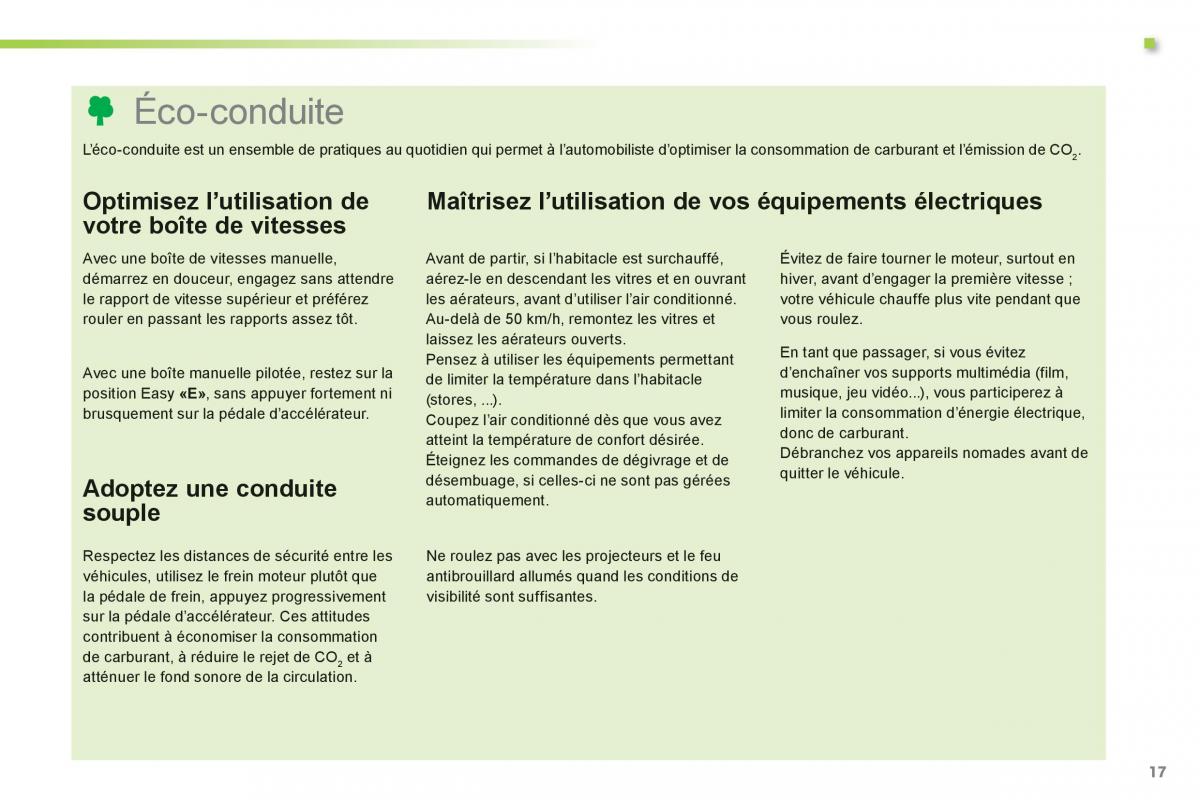Citroen C1 I 1 manuel du proprietaire / page 19