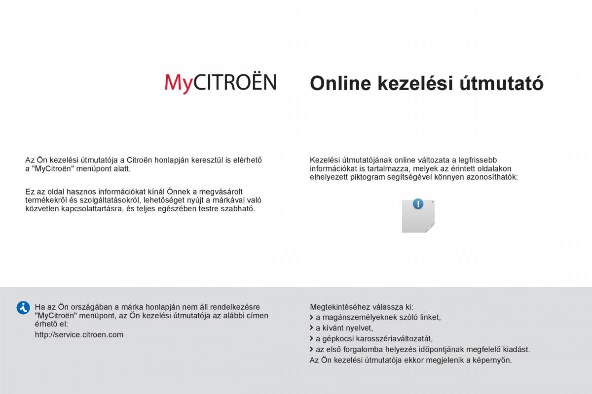 Citroen C1 I 1 Kezelesi utmutato / page 2