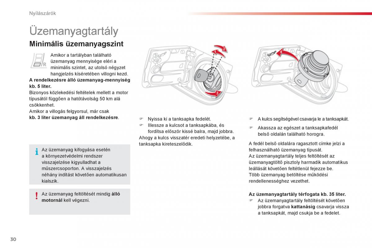 Citroen C1 I 1 Kezelesi utmutato / page 32