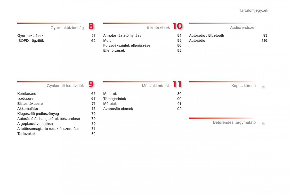 Citroen C1 I 1 Kezelesi utmutato / page 5