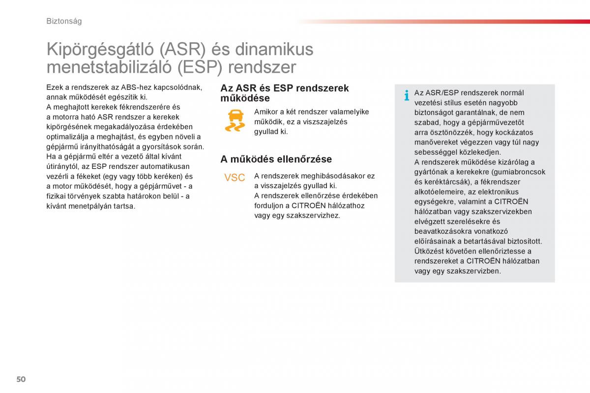 Citroen C1 I 1 Kezelesi utmutato / page 52