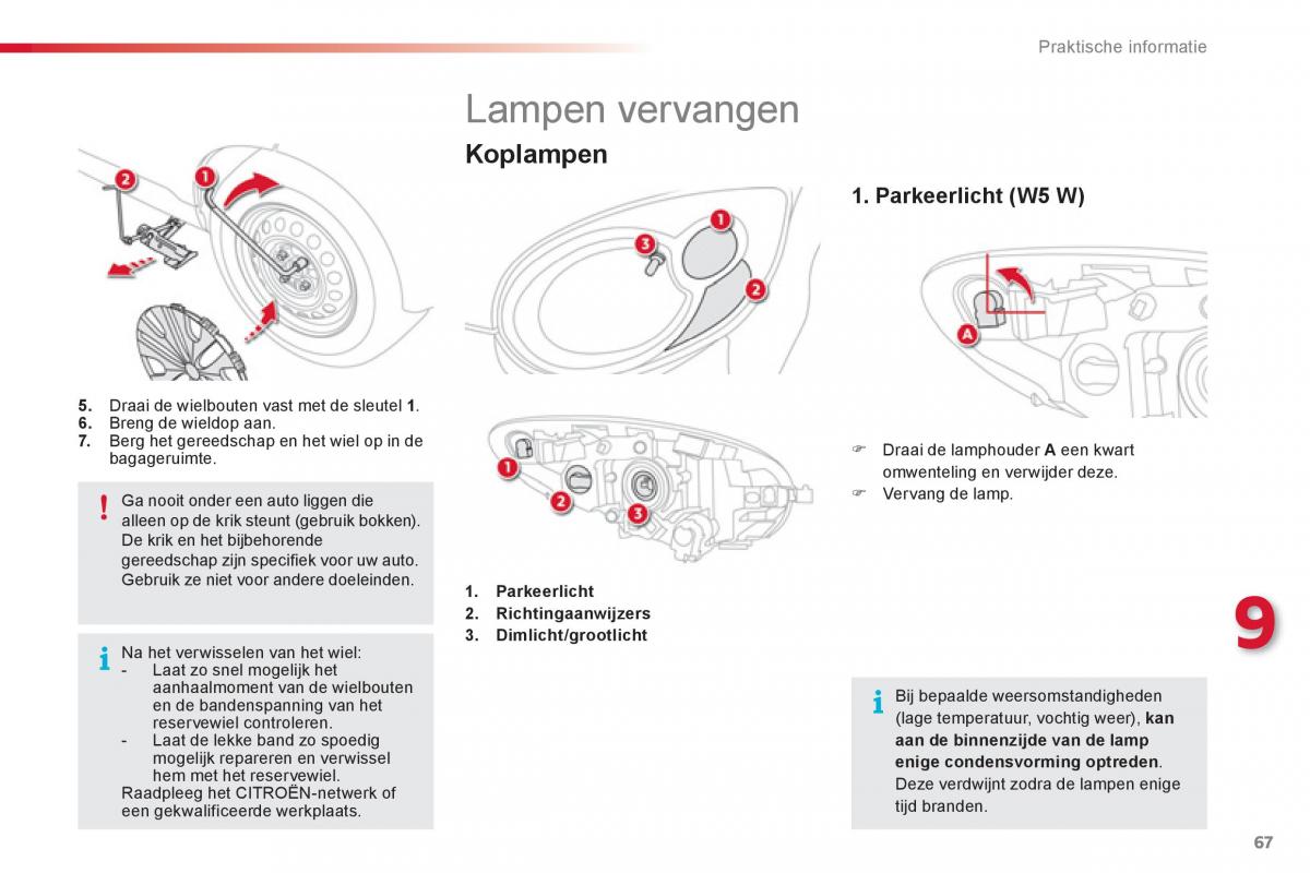 Citroen C1 I 1 handleiding / page 69