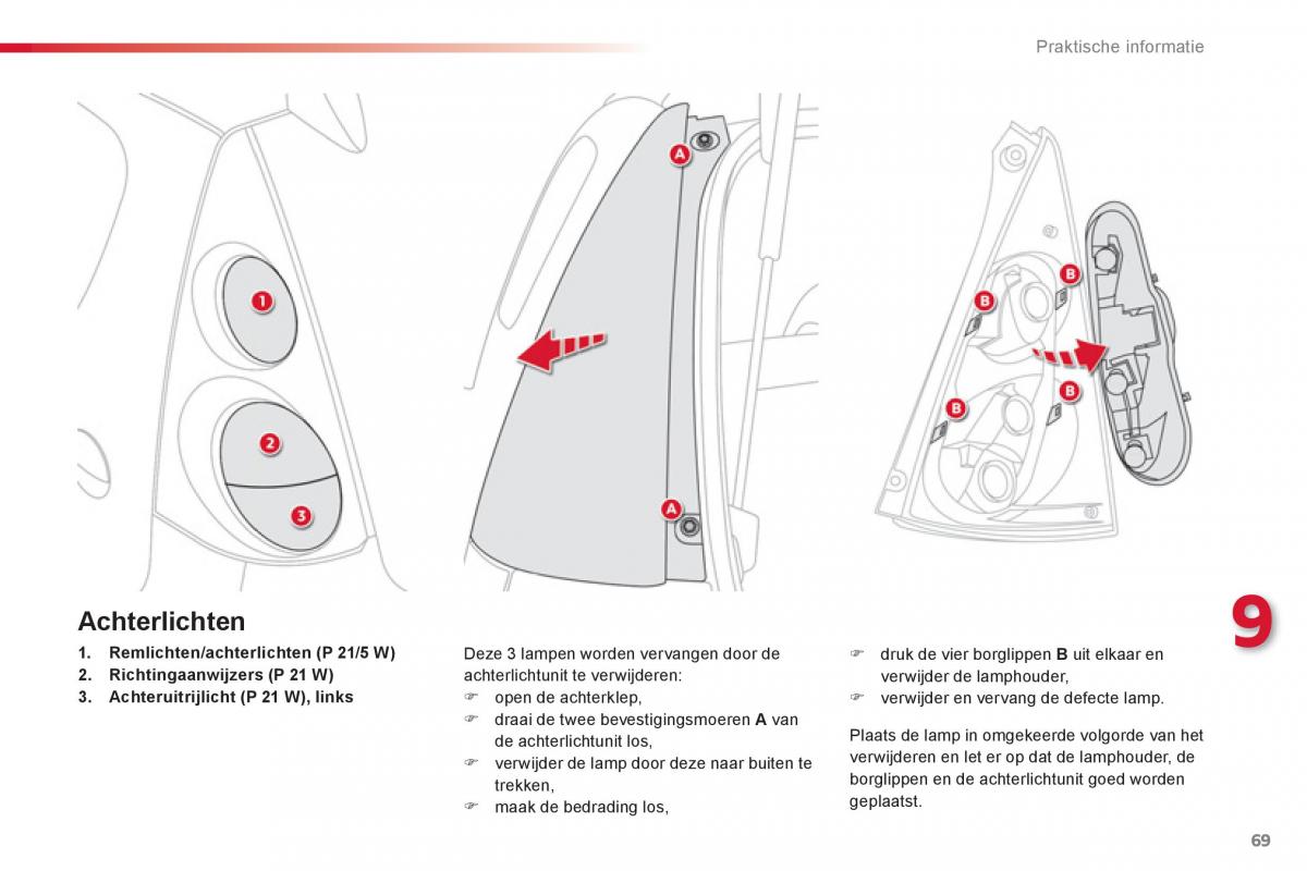 Citroen C1 I 1 handleiding / page 71