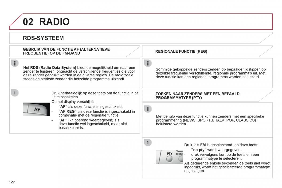 Citroen C1 I 1 handleiding / page 124