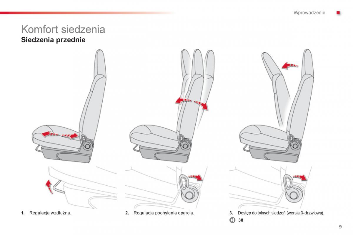 Citroen C1 I 1 instrukcja obslugi / page 11