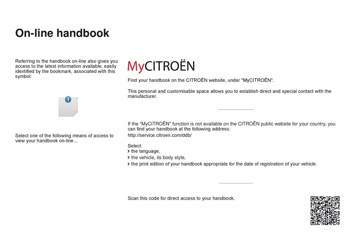 Citroen C1 II 2 owners manual / page 2